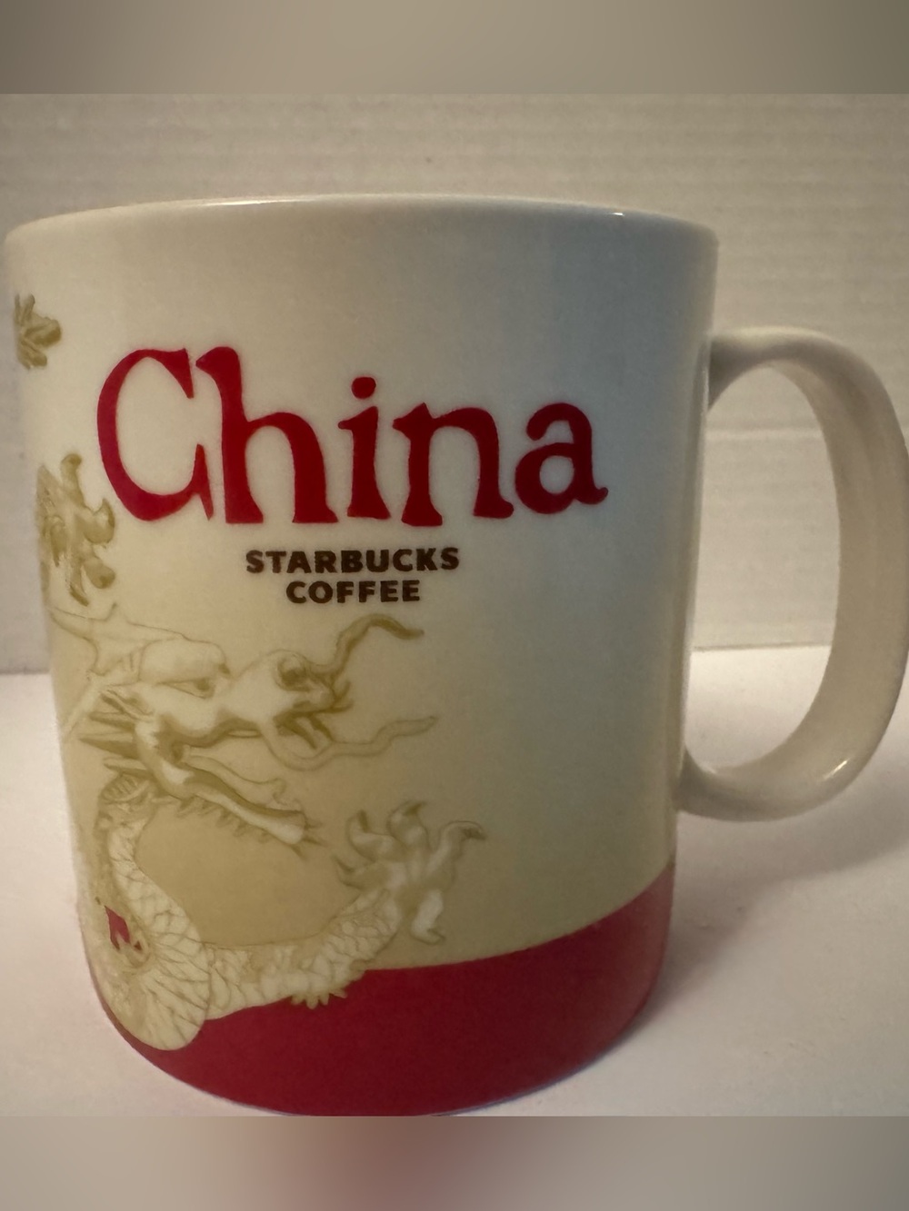 Starbucks China Dragon Collector Series Ceramic 16oz Mug Global Icon Series 2011